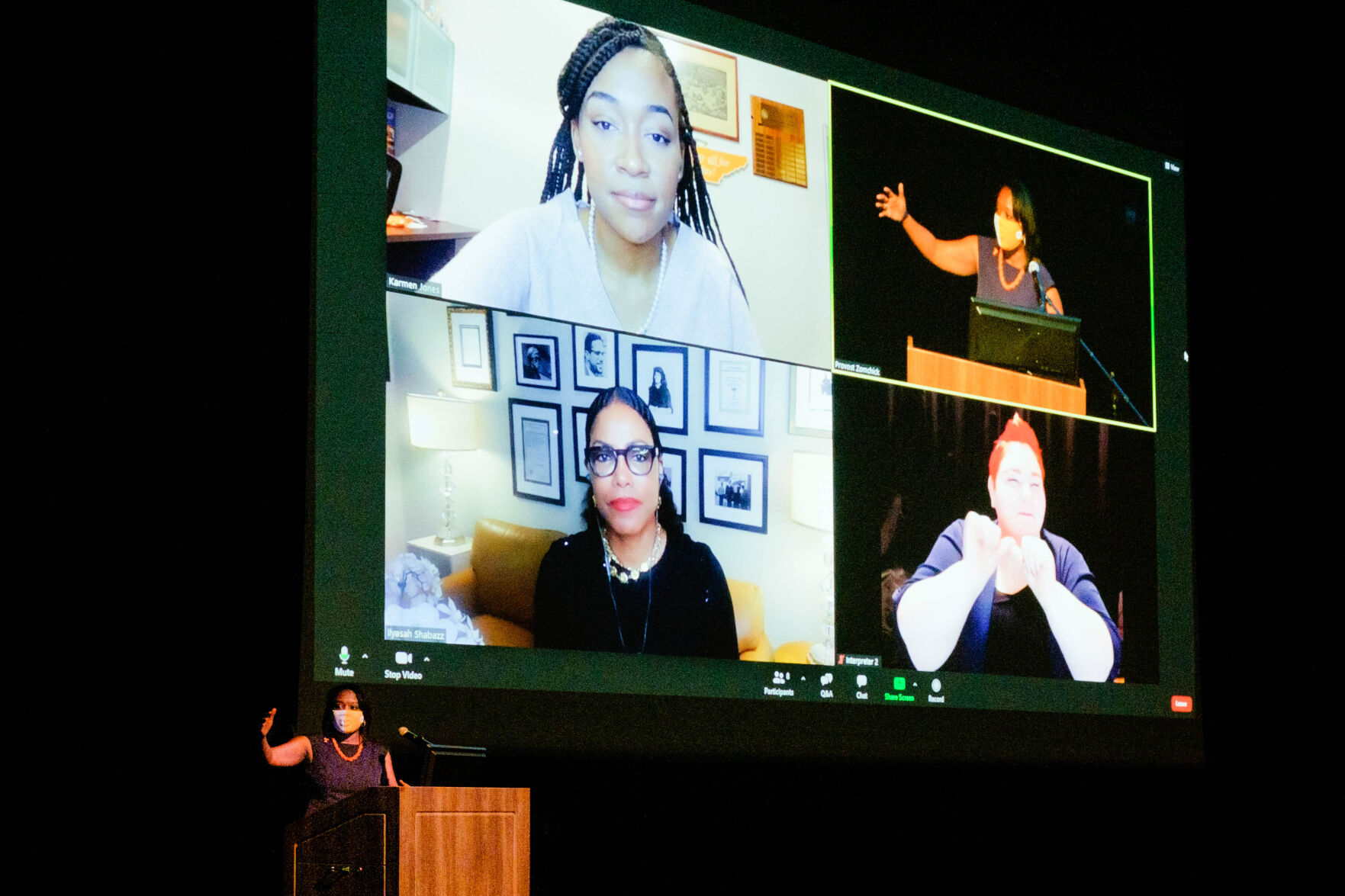 Ilyasah Shabazz event